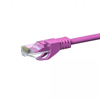 DSIT CAT 6 síťový kabel U/UTP - 15 metrů - růžový - CCA (DC-C69-150)