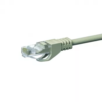 DSIT CAT5e síťový kabel, U/UTP, 50 metrů, šedý, 100% měď (DC-51-500)