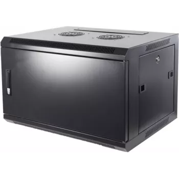 DSIT 4U nástěnný serverový rozvaděč s kovovými dvířky 600x450x280mm
