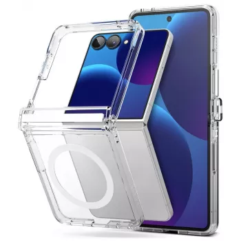 Pouzdro RINGKE Fusion Flap Magnetic MagSafe Galaxy Z Flip 8 průhledné