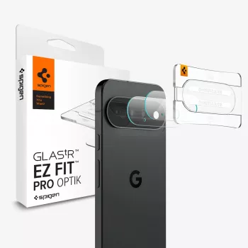 Spigen Optik Pro Glas.tR EZ Fit ochrana fotoaparátu 2 ks pro Google Pixel 11, čirá