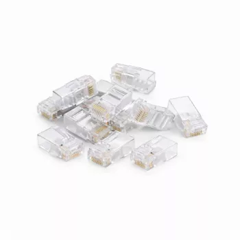 DSIT CAT5e UTP RJ45 konektor pro lankové a pevné kabely, 10 ks