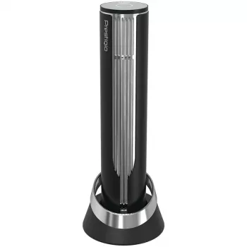 Prestigio Maggiore automatický otvírák na víno, černo-stříbrný (PWO104SL)