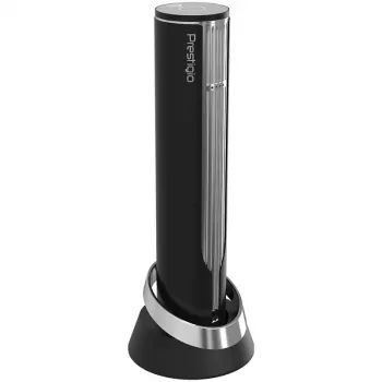 Prestigio Maggiore automatický otvírák na víno, černo-stříbrný (PWO104SL)