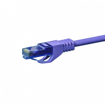 DSIT CAT6a síťový kabel 100% měď - U/UTP - 30 metrů - fialový (DC-U6A8-300)