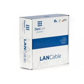 DSIT DANICOM CAT6 UTP 50m kabel s plným vodičem LSZH (Dca)