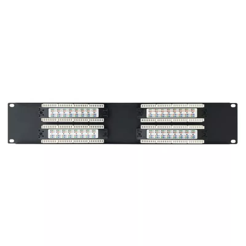 DSIT 19 inch Cat6 UTP 32portový patch panel 2U černý