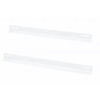 DSIT 19 inch rackové lišty pro nástěnné skříně hluboké 450 mm - bílé