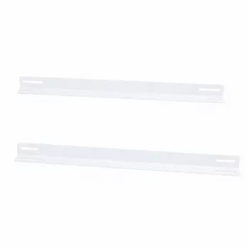 DSIT 19 inch rackové lišty pro nástěnné skříně hluboké 450 mm - bílé