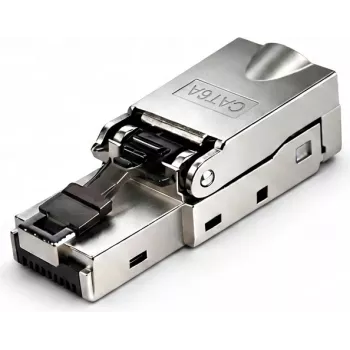 DSIT S/FTP CAT6a bez nástroje RJ45 síťový konektor pro kabel s plným vodičem