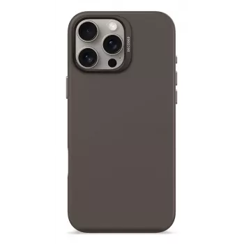 DECODED antibakteriální silikonové pouzdro pro iPhone 16 Pro Max MagSafe černé