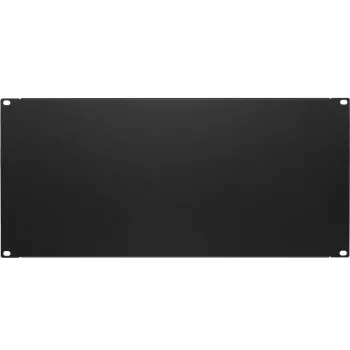 DS-IT 19 inch zaslepovací panel 5U ocelový černý DS-Blind5