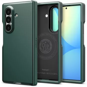 Pouzdro Spigen Tough Armor Pro MagSafe pro Samsung Galaxy Z Fold 8 Ultra – Abyss Green