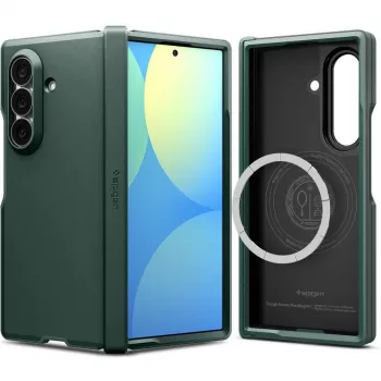 Pouzdro Spigen Tough Armor Pro MagSafe pro Samsung Galaxy Z Fold 8 Ultra – Abyss Green
