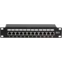 DSIT DS-10Patch6-12FTP 10 inch 12portový FTP CAT6 patch panel
