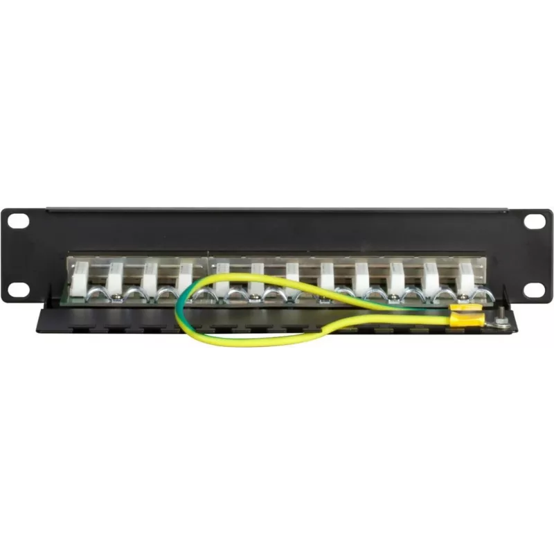 DSIT DS-10Patch6-12FTP 10 inch 12portový FTP CAT6 patch panel