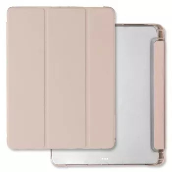 Mercury průhledný kryt zad pro iPad Pro 11 (M4 2024 / M5 2025) - růžový