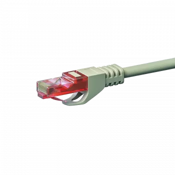 DSIT CAT6 síťový kabel U/UTP 1,5 m šedý 100% měď (DC-61-015)