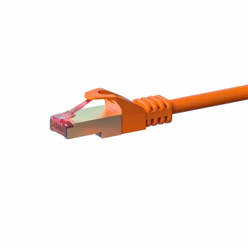 DSIT DC-S66-015 CAT6 S/FTP LSOH síťový kabel, 1,5 m, oranžový