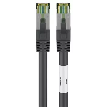 DSIT RJ45 síťový kabel S/FTP PiMF CAT 8 kabel černý 2 m