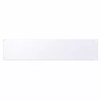 DSIT 19 inch 2U zaslepovací panel bílý DS-Blind2-W