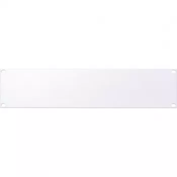 DSIT 19 inch 2U zaslepovací panel bílý DS-Blind2-W