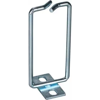 DSIT kabelový kroužek 40 x 80 mm DS-Cablering-2 – černý práškově lakovaný ocelový držák pro vedení kabelů pro 19 inch racky