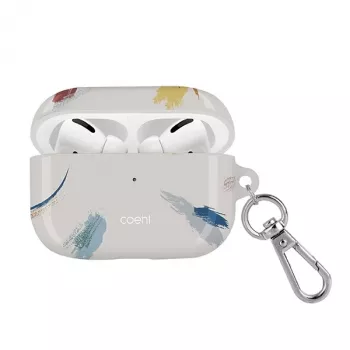 UNIQ Coehl Reverie pouzdro pro AirPods Pro Soft Ivory