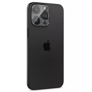 Spigen Optik TR ochrana objektivu fotoaparátu 2 ks pro iPhone 14 Pro/Pro Max & 15 Pro/Pro Max - křišťálově čirá