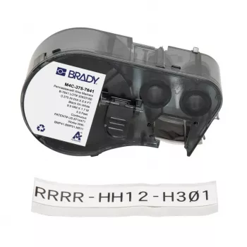 BRADY BMP41/BMP51/BMP53/M511 Low-Profile Polyester Labels, White, 38.1mm x 38.1mm, 250 Labels/Roll