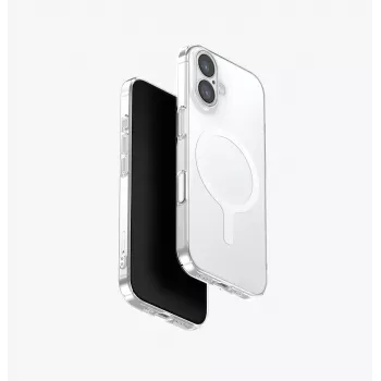 UNIQ Airsuit pouzdro pro iPhone 17 s Magclick Charging, průhledné