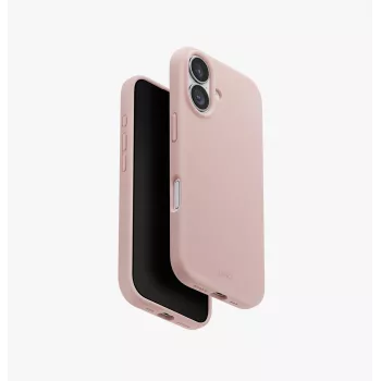 UNIQ Lino pouzdro pro iPhone 17 s Magclick Charging - růžové