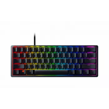 Drátová optomechanická herní klávesnice Razer Huntsman Mini 60%, nordické rozložení, RGB, černá (RZ03-03391300-R3N1)