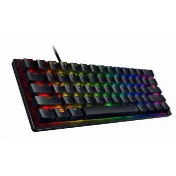 Drátová optomechanická herní klávesnice Razer Huntsman Mini 60%, nordické rozložení, RGB, černá (RZ03-03391300-R3N1)