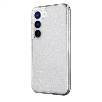 UNIQ LifePro Xtreme pouzdro pro Samsung Galaxy A35 5G transparentní s třpytivým Lucent efektem