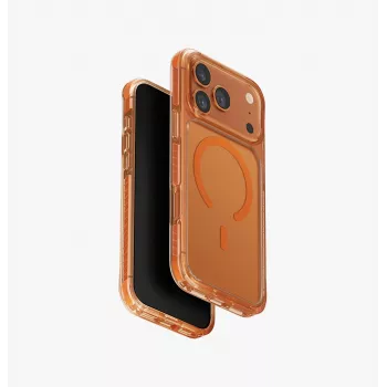 UNIQ Combat pouzdro pro iPhone 17 Pro Max s nabíjením Magclick – černé