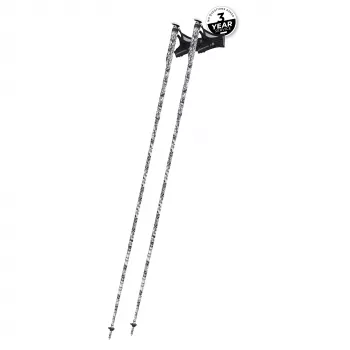 Komperdell FXP Carbon The Erlkonig Running Poles 130 cm, Black/White