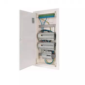 EATON KLV-PW-48-1PXL-1SPD-2PXF-16PLI 4řadý předem zapojený rozvaděč, 48 modulů, IP30, bílý