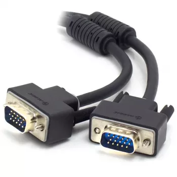 ALOGIC VGA-MM-02 2m VGA na VGA kabel samec s audiem, černý