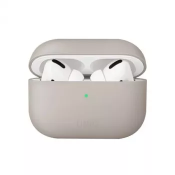 UNIQ Lino silikonové pouzdro pro Apple AirPods Pro – Beige Ivory