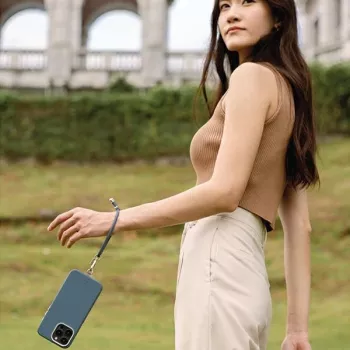 UNIQ Coehl Laurel univerzální pásek na ruku pro telefony černý
