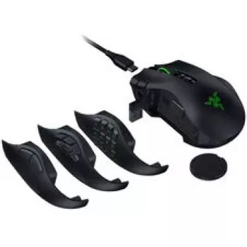 Razer Naga V3 Pro Wireless Gaming Mouse, 8000 Hz - Black