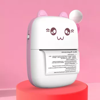 Termotiskárna Mini Cat HURC9 - růžová