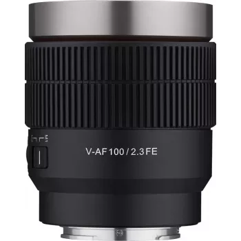 Samyang V-AF T 2.3/100 FE Sony E autofokusový teleobjektiv