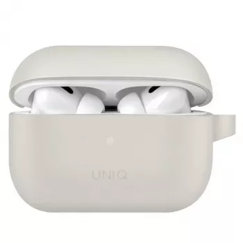 UNIQ Vencer silikonové pouzdro pro Apple AirPods Pro 2. generace (2022/2023) - křídově šedé