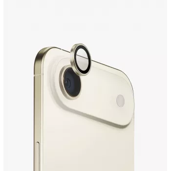 UNIQ Optix hliníkový kryt fotoobjektivu s aplikátorem pro Apple iPhone Air, zlatý