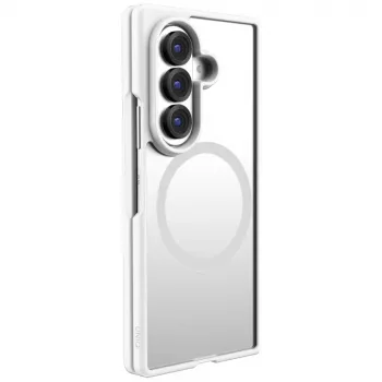 UNIQ Veren AF Magclick nabíjecí pouzdro pro Samsung Galaxy Z Flip8, Smoky Frost