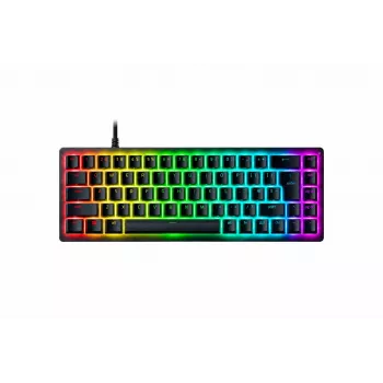 Drátová analogově-optická herní klávesnice Razer Huntsman V3 HE Magnetic Mini 65% – černá
