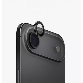UNIQ Optix hliníkový kryt fotoobjektivu s aplikátorem pro Apple iPhone Air, černý