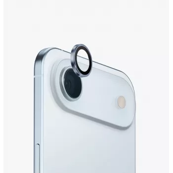UNIQ Optix hliníkový kryt fotoobjektivu s aplikátorem pro Apple iPhone Air, černý